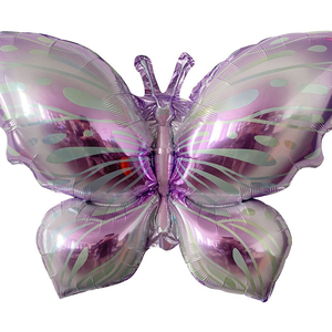 Ballons en feuille de papillon rose dégradé Décorations d'<span class=keywords><strong>anniversaire</strong></span> <span class=keywords><strong>Fée</strong></span> Rose Fête Baby Shower Fournitures de Thanksgiving - Product Image 2