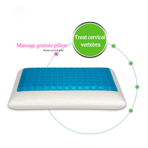 Almohada <span class=keywords><strong>de</strong></span> Espuma Viscoelástica con Gel Refrigerante <span class=keywords><strong>de</strong></span> Bambú Ergonómica OEM <span class=keywords><strong>para</strong></span> Hotel - Product Image 5