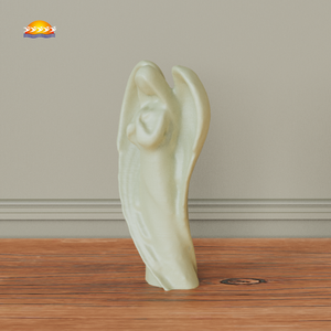 Urna de Cerámica con Apariencia de Ángel, Personalizada, al por Mayor, OEM ODM, Hermética y Resistente a la Humedad, Recipiente Conmemorativo para Cenizas de Bebés y Mascotas, Artículos Funerarios - Product Image 1