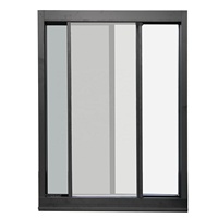 Fenêtre coulissante en aluminium à cadre fin Topbright, pour salon, moderne, résidentielle, avec verre Low-E, pour villa, appartement, balcon