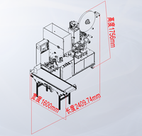 Machine d'emballage de paille en papier écologique Nanzhu
