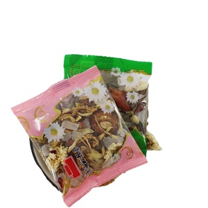 Sachet Doypack <span class=keywords><strong>en</strong></span> PP imprimé couleur personnalisé, thermoscellable, pour mélanges de tisanes et boissons saines - Product Image 1