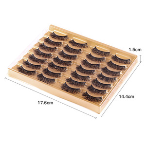 Cils complets en <span class=keywords><strong>bande</strong></span> Savage Growth, 14 paires, épais, volumineux, 25 mm, application facile sans effort - Product Image 5