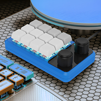 Mini clavier programmable sans fil 2.4G 12 touches 2 boutons Swap à chaud USB-C mécanique multifonctionnel personnalisé claviers Macro colorés