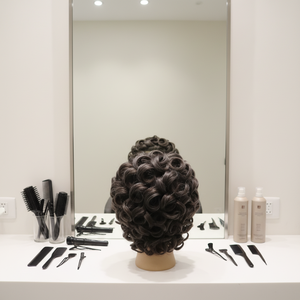ระบบต่อผม Super Natural Hairline พร้อมผมแท้จากอินเดีย Remy 100% แบบเวฟธรรมชาติ ฐาน PU ทำมือ ปมมองไม่เห็น - Product Image 1