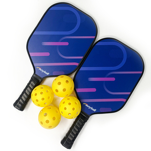 2023 vente en gros raquettes <span class=keywords><strong>et</strong></span> balles <span class=keywords><strong>raquette</strong></span> personnalisé Portable carbone Pickleball - Product Image 5