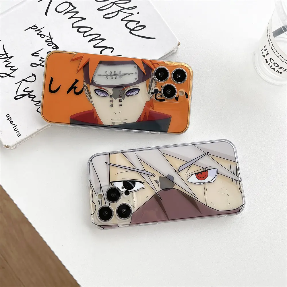 Penutup Ponsel Keras Mengilap Kustom Casing Ponsel Anime IMD untuk Semua Jenis Ponsel iPhone 14 13 12 11 Pro Max