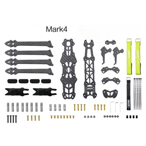 Mark4 7inch 295mm With 5mm Arm Quadcopter Frame 3k Carbon Fiber 7" Fpv Freestyle Rc Racing Drone Rc Parts Accs For Diy Fpv