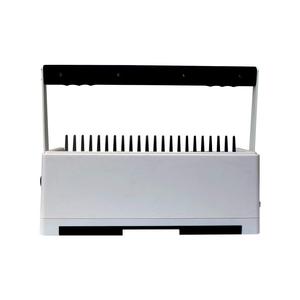 Rilegatrice Manuale C20A a 21 Fori Regolabile per Formato <span class=keywords><strong>A4</strong></span> e Inferiore a 300mm, con Calendario, Rilegatura a Pettine Singolo, in Metallo, per 500 Fogli - Product Image 2