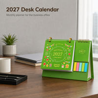 Kalender Bulanan, Cetak Digital di Karton, Hadiah Bisnis Grosir untuk Organisasi Meja Kantor