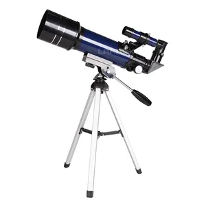 완전 멀티 코팅 휴대용 천문 천문학 어린이 초보자를위한 알루미늄 16X 67X 굴절 40070 망원경 별 달