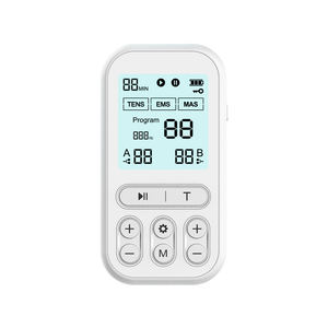 Masajeador corporal de doble canal unidad TENS equipo de fisioterapia estimulador TENS EMS estimulador muscular de pulso para aliviar el dolor - Product Image 6