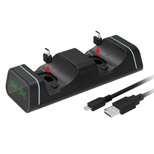 Phổ điều khiển sạc <span class=keywords><strong>Dock</strong></span> sạc cho ps5/Switch Pro/Xbox loạt S/x sạc đứng phụ kiện kép Trạm Sạc - Product Image 1
