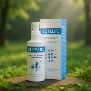 Spray à l'oxyde de zinc Cutelife 100 ml avec acide hyaluronique, apaisant, dermopurifiant, protecteur pour tous types de peau - Product Image 3