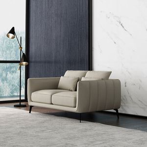 Noric post-moderne de luxe canapé 1 + 2 + 3 combinaison canapé en cuir de loisirs petit salon familial meubles - Product Image 3