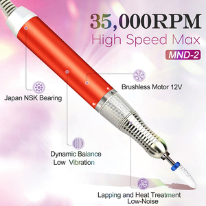 เครื่องเจียรเล็บแบบชาร์จไฟได้ ความเร็ว 35000 รอบต่อนาที สำหรับมืออาชีพ ผลิตตามสั่งจากโรงงาน - Product Image 6