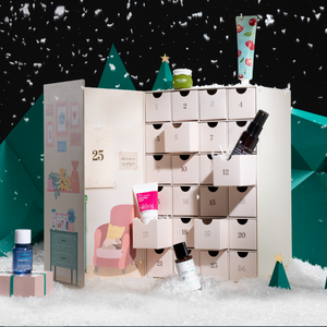 Phân Hủy Sinh Học Giáng Sinh Lớn Bí Ẩn Mỹ Phẩm Trượt Ngăn Kéo Advent Lịch Trang Điểm Hộp Quà Tặng Cho Bao Bì - Product Image 1