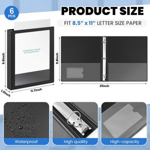 Đa chức năng có thể điều chỉnh A4 nhựa giữ tập tin cho thiết kế Studio vẽ lưu trữ - Product Image 2