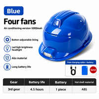 Casque de sécurité Dolnesrn AQM avec système de climatisation intégré sans fentes, protection de la tête, 4 points de suspension pour