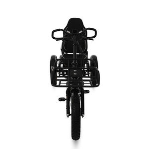 電動三輪車 長距離走行400KM 48V オープンボディ ファットタイヤ 130AH 2バッテリー 2000W リカンベント 大人用 EEC認証 トライク - Product Image 5