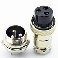 GX20 2 3 4 5 6 7 8 9 10 PIN Round Pin AC DC Power Socket M20