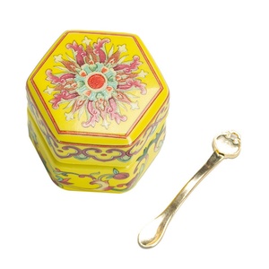 Perfume Sólido en Cerámica Esmaltada de Estilo Chino Clásico para Mujer, Fragancia Duradera, Portátil, Estilo Tradicional, Modelo de Aromaterapia - Product Image 5