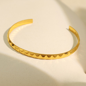 Pulseras de Moda, Aleación de Zinc, Forma de Pirámide, Dorado/Plateado, Unisex, Joyería para Fiestas, SZ185 - Product Image 2