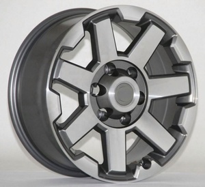 ขอบล้ออัลลอย17นิ้วสำหรับรถยนต์โดยสาร Toyota TRD สำหรับ Land cruiser/prado Tacoma 6*139.7 FJ Cruiser HILUX Sequoia <span class=keywords><strong>T100</strong></span> SW4 - Product Image 2