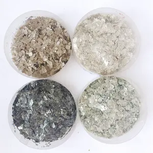 Flocos de mica natural da malha 6-10 10-20 para a indústria