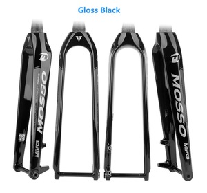 Fengda <span class=keywords><strong>Mosso</strong></span> Xe Đạp Leo Núi Cứng Ngã Ba Carbon Sợi Thùng Trục 110Mm Đĩa Phanh Tương Thích Với 27.5/29-Inch Ngã Ba - Product Image 1