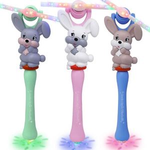 Jouet Magique pour Enfants, Articles de Fête, Mini Ventilateur LED Lumineux, Cadeau d'Anniversaire, Baguette Magique à Ressort - Product Image 1