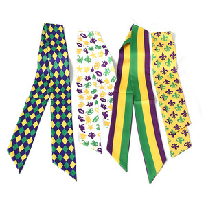 وشاح جديد لمهرجان ماردي غرا بتصميم زهرة اللوتس، شريط طويل للرقبة، إكسسوارات للملابس وتزيين الحقائب - Product Image 2