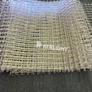 Ws2811 ws2815 P20 Pixel pitch DC12V đầy đủ màu sắc linh hoạt trong suốt <span class=keywords><strong>LED</strong></span> ma trận lưới hiển thị cho quảng cáo/ánh sáng sân khấu - Product Image 6