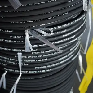Alibaba Verified Supplier En856 4Sh Wire Spiraled Rubber Hydraulic Hose/Pipe