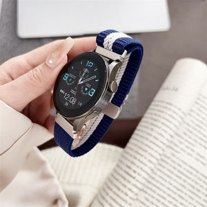 Correa de hebilla de paracaídas de nailon elástico de 22mm para Huawei <span class=keywords><strong>Watch</strong></span> GT5 correa para Xiaomi Redmi <span class=keywords><strong>Watch</strong></span> <span class=keywords><strong>5</strong></span> Active <span class=keywords><strong>Lite</strong></span> Correa para <span class=keywords><strong>Samsung</strong></span> - Product Image 2