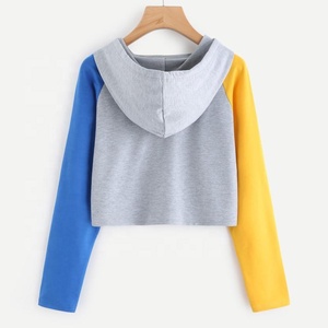 Wnab International เสื้อครอปผู้หญิงแขนยาวมีฮู้ด,เสื้อสเวตเชิ้ตเสื้อครอป - Product Image 5