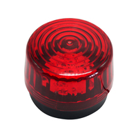 Luz de Advertencia Intermitente LED Ámbar y Roja de 12V, Luz de Alarma de Seguridad al por Mayor para Sistemas de Seguridad Comerciales y Residenciales