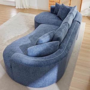 Sofá Modular de Espuma Comprimida al Vacío, Diseño Moderno, Venta al Por Mayor 2026, Sofá de Espuma Seccional para Sala de Estar, Muebles Personalizados de Fábrica - Product Image 4