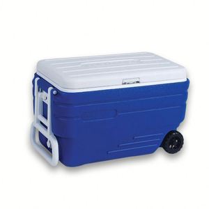 Nevera Portátil con Ruedas de Gran Capacidad, 80L, Aislada, de Polipropileno, para Supermercados Comerciales, Entrega de Alimentos Frescos en Cadena de Frío, Uso en Exteriores - Product Image 6