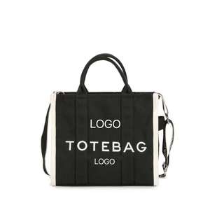 Nuevo bolso de mano minimalista con letras de lona para mujer, elegante y versátil, bolso de mano de lujo para mujer para uso diario - Product Image 4