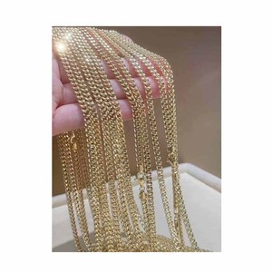 Collana Modello Cubano Traforato, Gioielli in Oro, Design Femminile, Catena in Oro 18K - Product Image 3