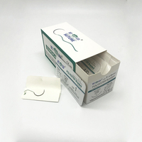 Suture en polyester tressé vert | Point chirurgical non résorbable pour usage hospitalier