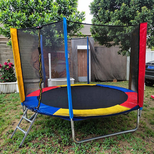Druable <span class=keywords><strong>PP</strong></span> tập thể dục <span class=keywords><strong>Trampoline</strong></span> trẻ em ngoài trời vòng nhảy giường 6ft 8ft 10ft 12ft 14ft 16ft <span class=keywords><strong>Trampoline</strong></span> với mạng lưới an toàn để bán - Product Image 5