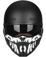 Casque modulaire rabattable - Mentonnière amovible et certifié CCC