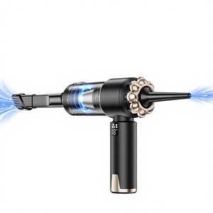 Aspirateur à main rechargeable léger avec technologie cyclonique, capacité de 0,3 L, moteur sans balais 100W, pour voiture et usage domestique - Product Image 3