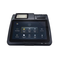 Terminal POS Android 10 inci All-in-One dengan Printer Thermal 58mm Terintegrasi untuk Kasir Toko Perhiasan Ritel