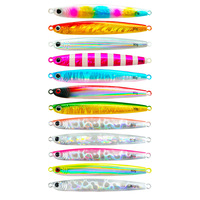 Vente en gros de leurres métalliques lumineux de 80g avec fonction phosphorescente |   Double crochet d'assistance |   Pêche au leurre en eau salée à lancer lent |   Quantité minimum de commande : 500 pièces