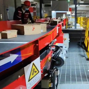 CIMC Pteris Clasificador de cinturón cruzado circular para ahorrar espacio Bucle de anillo aerodinámico para planta de fabricación de manejo de equipaje en aeropuertos - Product Image 2