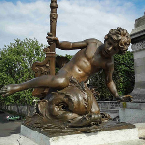 Sculpture en bronze grandeur nature personnalisée d'un bébé garçon nu en colère, objet de collection d'art, cadeau - Product Image 4