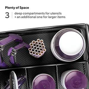 حامل أدوات المائدة المعدني العالي الجودة أداة تنظيم أدوات المائدة حامل أدوات المائدة للمطاعم والمطابخ وطاولات الطعام - Product Image 5